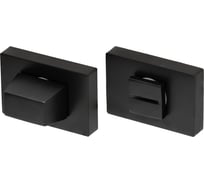 Поворотная кнопка Doorlock DL TK06/P/WC Phantom Black черная, прямоугольная розетка, шток 6 мм 73290