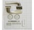 Ручка Doorlock DL Crystal A10S Slim MBSN матовый никель, квадратная розетка, толщина двери 35-55мм 73255 3
