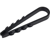 Дюбель-хомут круглый ЭЛЕКТРОБС 5-10 черный 100 шт. 21601