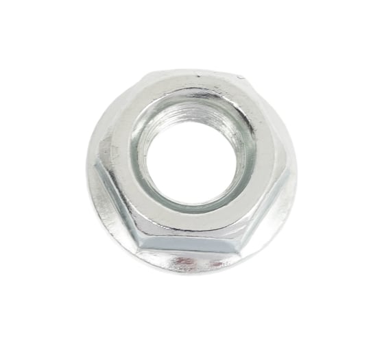 Гайка с фланцем МЕТАЛЛСЕРВИС M8, DIN 6923, оцинкованная, 80 шт. МС 1277454