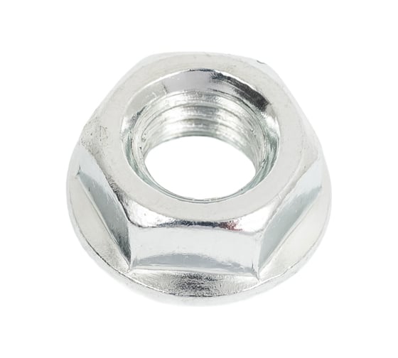 Гайка с фланцем МЕТАЛЛСЕРВИС M8, DIN 6923, оцинкованная, 80 шт. МС 1277454