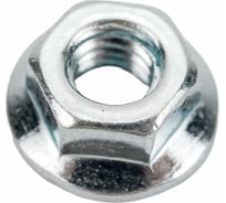 Гайка с фланцем МЕТАЛЛСЕРВИС М10, DIN 6923, оцинкованная, 70 шт. МС 1277459
