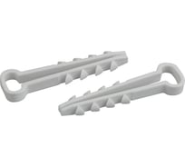 Дюбель-хомут для плоского кабеля ЭРА 5-8 мм, белый, 100 шт. Б0050791