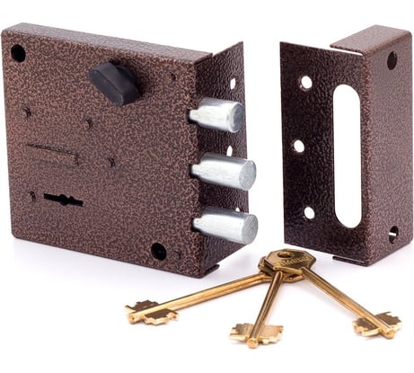 Накладной замок Симеко БИФ-090-1х3 4077