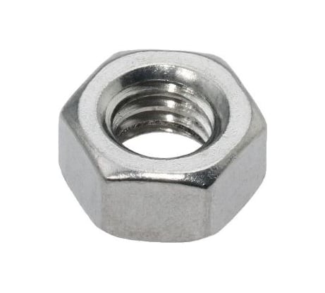 Гайка шестигранная КВАДРА цинк, DIN 934, M4, уп. 40 шт. 934040041812