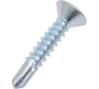 Саморез КВАДРА DIN 7504 P, 4.8x25 цинк, коp. 100 шт., потай, шлиц PH2, сверло 504802520100