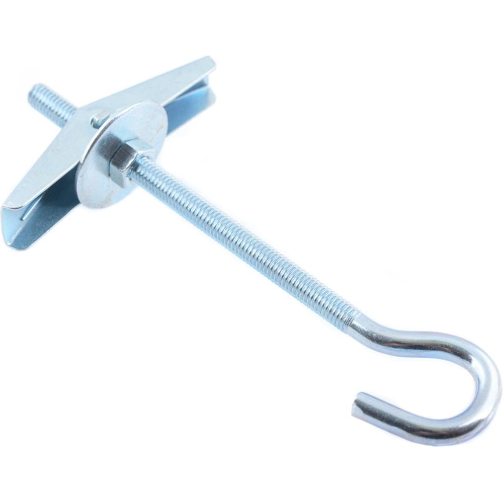 Купить Складной пружинный дюбель с крюком Стройбат М8 белый цинк 059981 ...