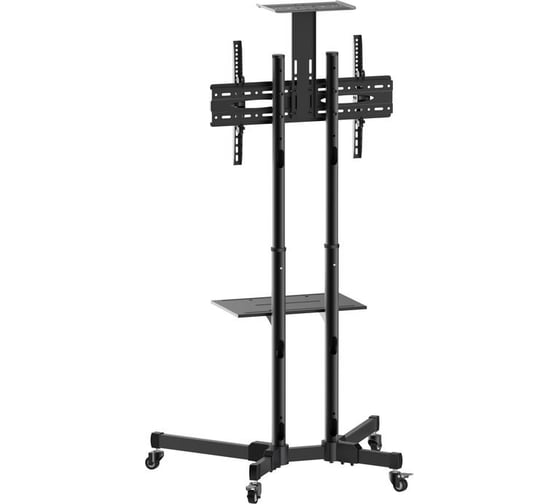 Стойка Digis DSM-P164CL мобильная для ТВ 37"-70" до 50 кг, VESA до 600x400мм, наклон -10/+10 46401 046401