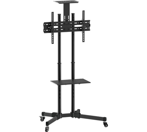 Стойка Digis DSM-P164CL мобильная для ТВ 37"-70" до 50 кг, VESA до 600x400мм, наклон -10/+10 46401 046401