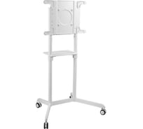 Стойка мобильная с поворотным кронштейном для ТВ Digis DSM-P566 37"-70" до 70 кг, VESA до 600x400мм, наклон 0 или -5, полка источников сигнала, поворот в портретное положение (90) 0 56152