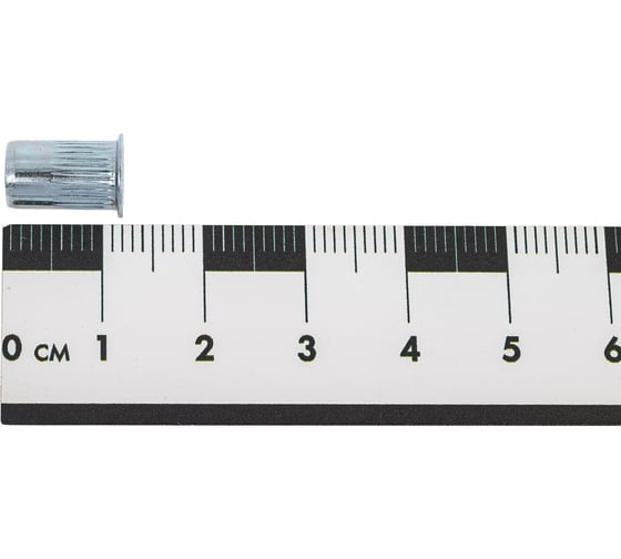 Нержавеющая резьбовая заклепка с насечкой BEFAST М5x11,5, А2, уменьшенный борт, 20 шт. А25115120S