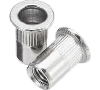 Нержавеющая резьбовая заклепка с насечкой BEFAST М4x11, А2, стандартный борт, 50 шт. А241150S