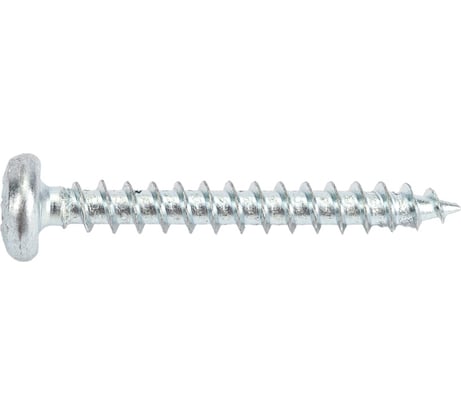 Универсальные саморезы Стройбат пкр. 4,0x30 белый цинк 200 шт 305060