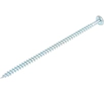 Универсальные саморезы Стройбат пкр. 5,0x100 белый цинк 100 шт 305220