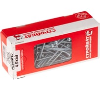 Универсальные саморезы Стройбат пкр. 4,0x60 белый цинк 150 шт 305110