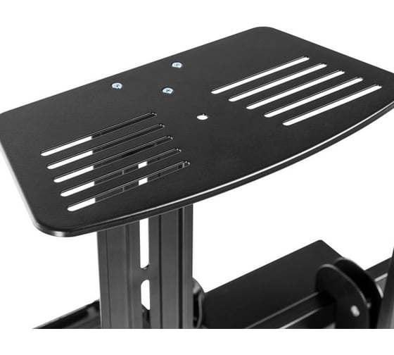 Мобильная стойка моторизованная Digis DSM-PM986 для ТВ 50-100" до 120 кг, VESA до 800x600 мм, наклон -10/+5, регулировка высоты 1100-1600 мм до центра ТВ, пульт ДУ в комплекте 90320 090320