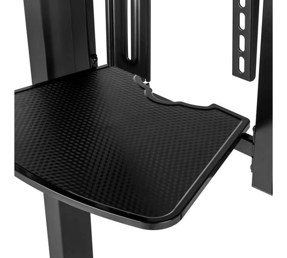 Мобильная стойка моторизованная Digis DSM-PM986 для ТВ 50-100" до 120 кг, VESA до 800x600 мм, наклон -10/+5, регулировка высоты 1100-1600 мм до центра ТВ, пульт ДУ в комплекте 90320 090320