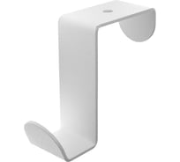 Держатель для хранения одежды REXANT в стиле лофт, крепление на дверь, 3 штуки, белый 38-0712