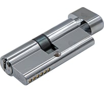 Механизм цилиндровый РемоКолор 60 мм, CP, ключ-вертушка, перф.ключ, (шт.) 70-1-360