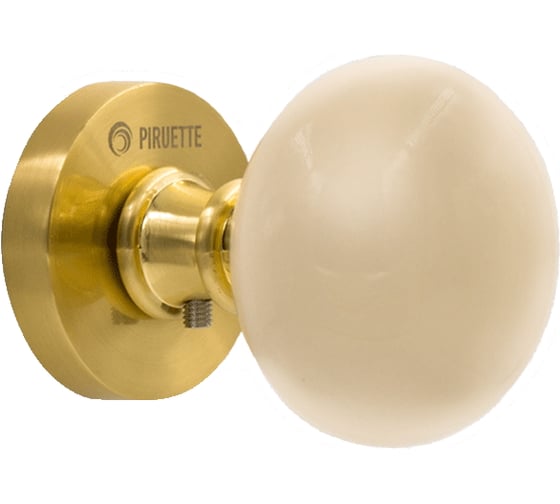 Фалевая ручка PIRUETTE LYRE L140 MATTE BRASS 34101116 1