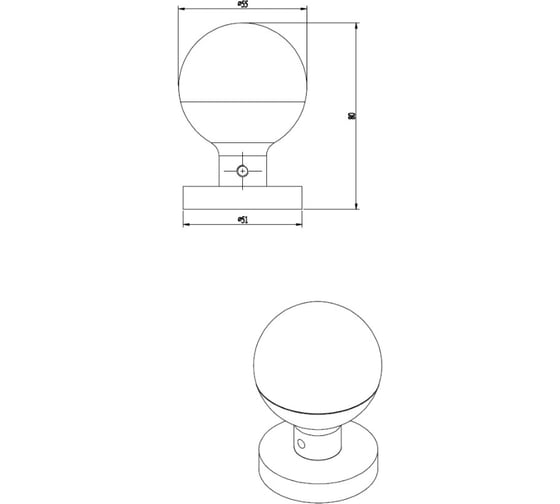 Фалевая ручка PIRUETTE ORION L146 GRAPHITE 34101107
