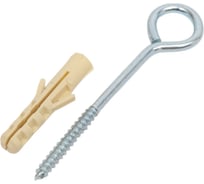 Шуруп-кольцо SORMAT 3x40, с дюбелем NAT 5, 8 шт. 9630290341