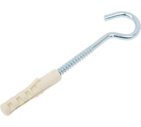 Шуруп-полукольцо SORMAT 5x60, с дюбелем NAT 8, 4 шт. 9630290562