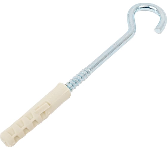 Шуруп-полукольцо SORMAT 4x50, с дюбелем NAT 6, 6 шт. 9630290452