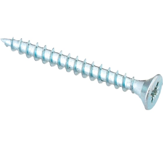 Шуруп универсальный STARFIX 4.5x20 мм, белый цинк, 1000 шт. в карт. уп. SMC3-62600-1000 1