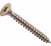 Универсальный саморез с пот. гол. BEFAST желтый цинк 4x50, 6000 шт. C4050S