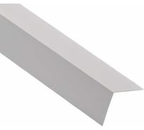Отделочный пластиковый уголок СХТ 25х25х2700 мм белый УгПл004