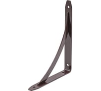 Уголок-кронштейн для полок РемоКолор декоративный, Арка, коричневый, 125x125 мм, 1 шт. 71-2-512
