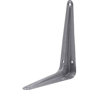 Уголок-кронштейн для полок РемоКолор серебро, 100x125 мм, 1 шт. 71-2-310