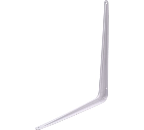 Уголок-кронштейн для полок РемоКолор белый, 350x400 мм, 1 шт. 71-2-035