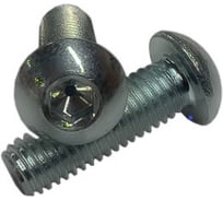 Винт ZAMETAL М6x20x10.9 с полук. гол., в/ш, ISO 7380-1, оц., уп. 500 шт. ZA102507