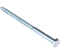 Сантехнический болт Стройбат DIN 571, 6x110 белый цинк 30 шт. 244581