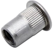 Заклепка резьбовая Промрукав стальная оцинкованная, цилиндр, М10x1,7x21, 200 шт. PR08.3486