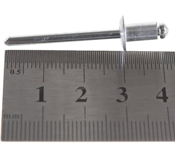 Вытяжная заклепка SORREX 4,8х8, алюминий/сталь, 250 шт. 2ASD 48800 250