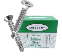 Саморез Sorrex 7504P-ZN-M4.2X16 250 шт. 7504P-1-042-016 250
