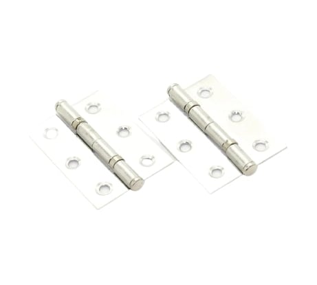 Карточная петля Brante 50х37 мм 2 шт. нержавеющая сталь 450236