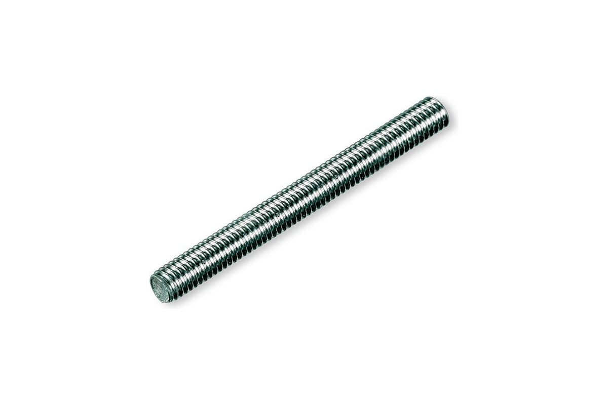 Резьбовая шпилька КРЕП-КОМП цинк DIN975 м10х1000 пр.4,8 1 шт шр10мф ...