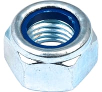 Самоконтрящаяся гайка Стройбат DIN 985 М20 белый цинк 232050
