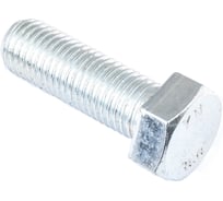 Болт Стройбат DIN 933 М20x60 белый цинк 230880