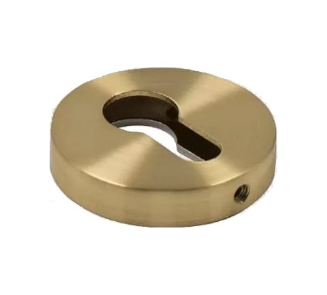 Ключевая накладка под евроцилиндр PIRUETTE ET L14 MATTE BRASS 34301102