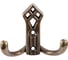Двухрожковый крючок Brante 2630 оксидированная бронза 111141 2