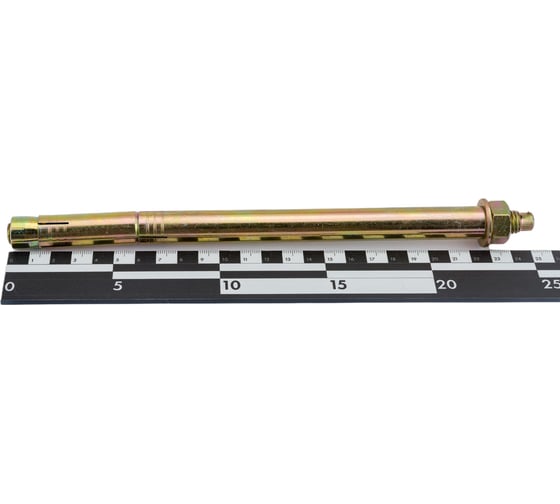Двухраспорный анкерный болт с гайкой Саморезик 16х250 1 шт AN/B/GDS-16х250-1