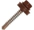 Кровельный саморез Tech-Krep КРс ZP 5,5x25 8017 шок-коричневый 250 шт. УТ-00005298 1