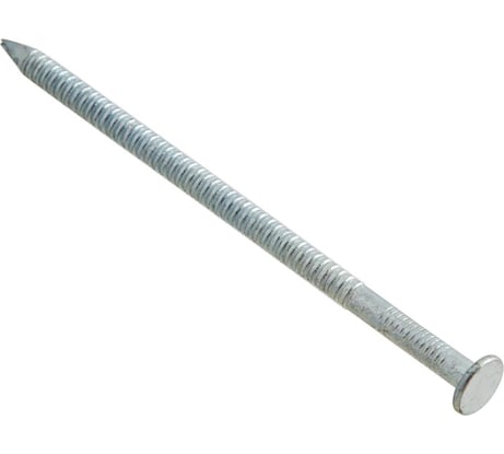 Ершеные гвозди Стройбат 70 мм белый цинк 0,4 кг 114441