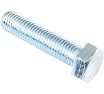 Болт Стройбат DIN 933 М18x80 белый цинк 8 шт 272681