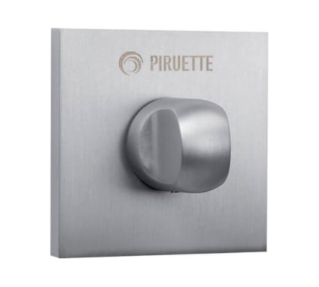 Сантехническая завертка PIRUETTE KINETIC WC L12 MATTE CHROME 34201105